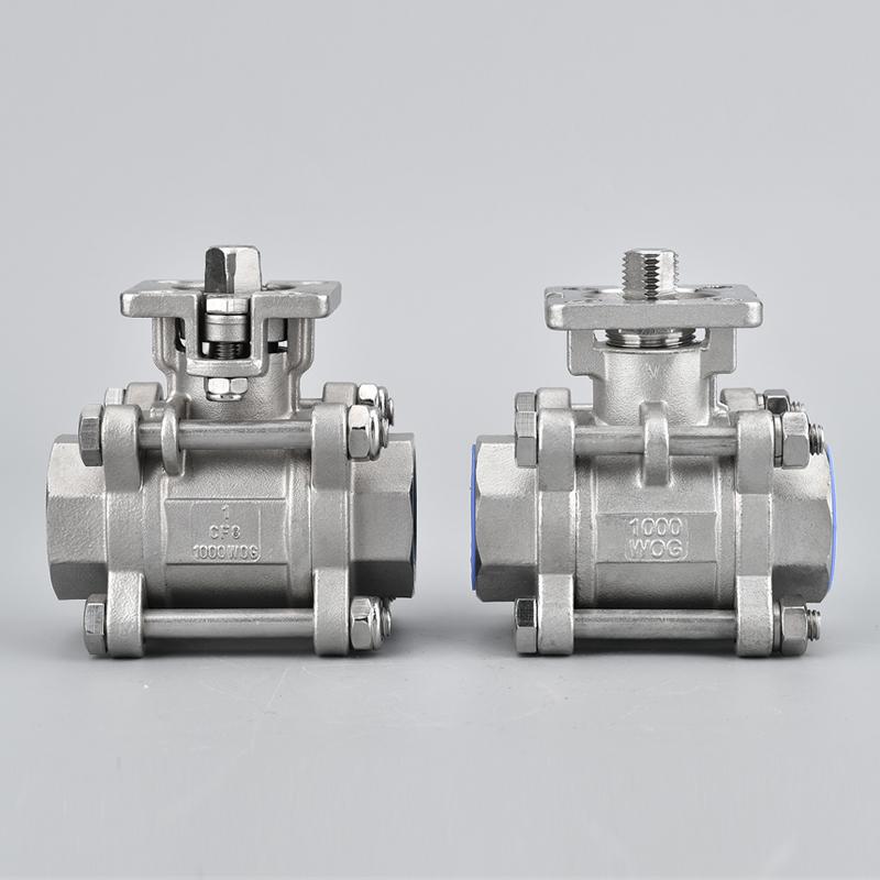 三片式高平臺(tái)球閥