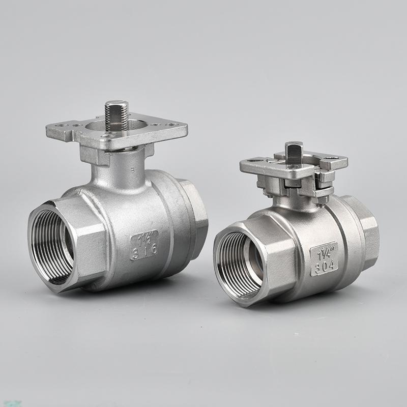 二片式高平臺球閥