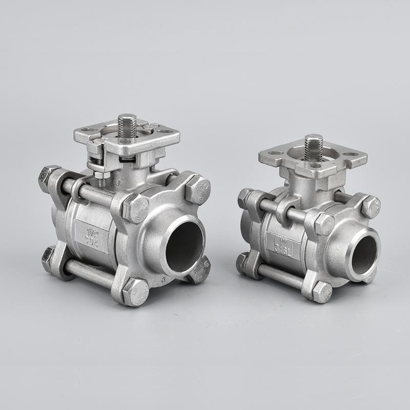 三片式焊接高平臺(tái)球閥