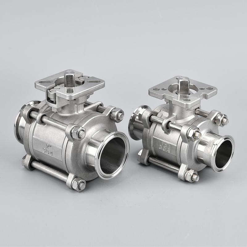 三片式快裝高平臺球閥