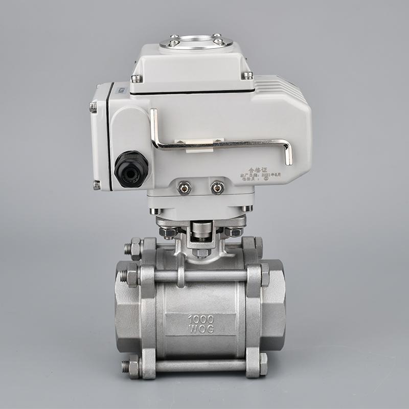 電動(dòng)三片式球閥