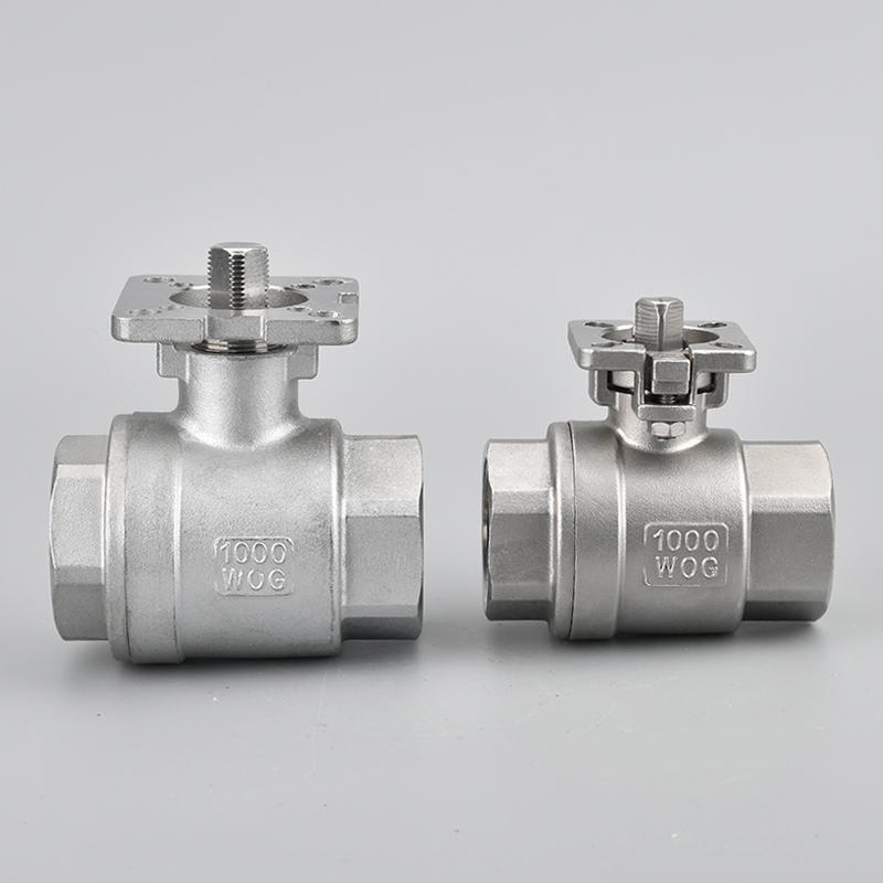 二片式高平臺球閥