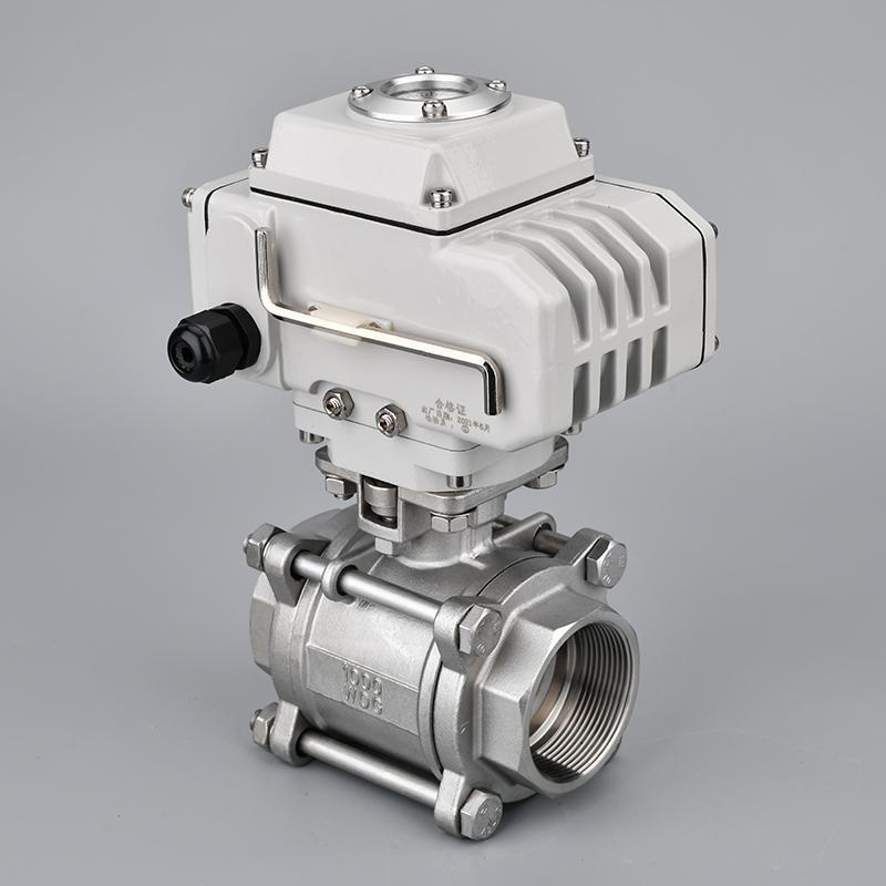 電動(dòng)三片式球閥
